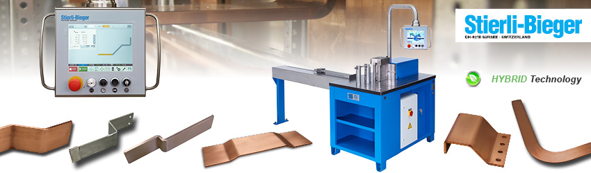 Bending busbars