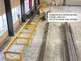 Grosse Stahlbauer-Richtanlage mit 2x12m Rollenbahn