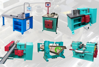 Bending machines and straightening press for metal