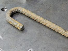 Bending reinforcing steel